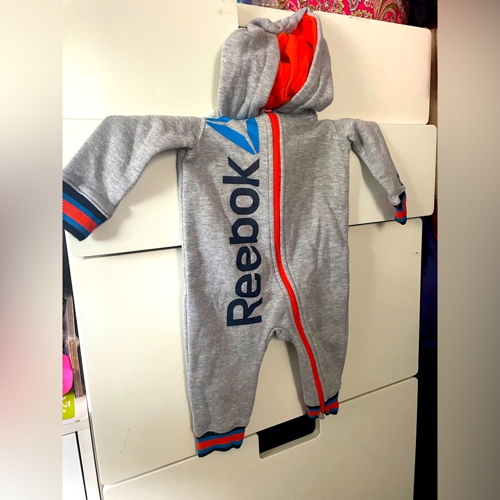 Reebok fleece romper boys ( set of 2)